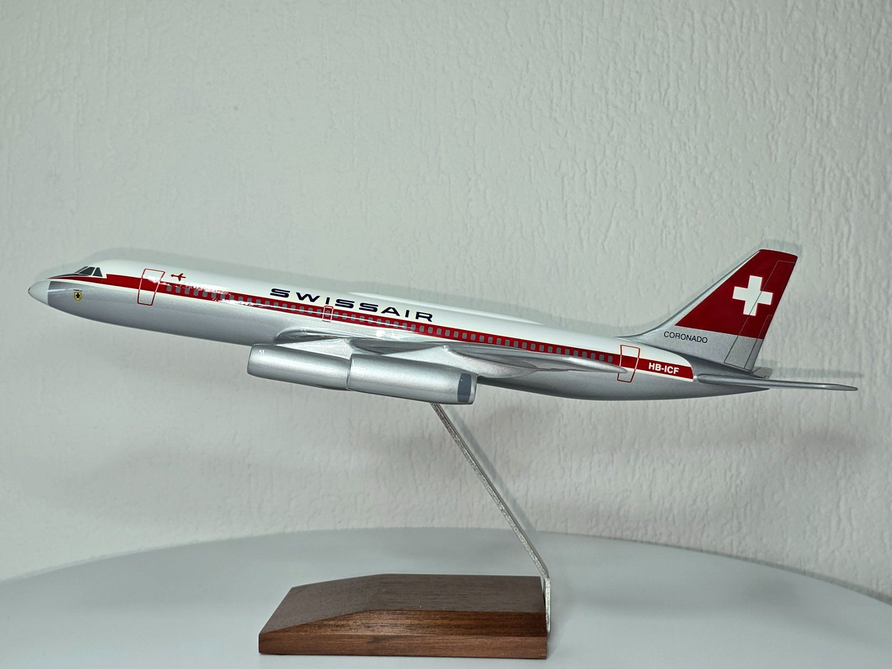 Kit di modellismo & Modellini statici: Atlantic Models, Convair CV 990, Coronado, Schaffh., HB-ICF – Nuovo (secondo la descrizione) da Kloten venduto da Nicola2 5