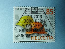 2013 Sondermarke Zivilschutz ET Vollstempel 1453