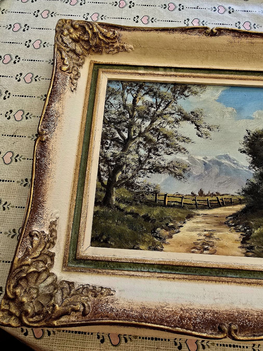 Dipinti: Ölgemälde Landschaft J. Leuthold mit Rahmen 39x36cm – Usato da Agasul venduto da ire_h9wl 3