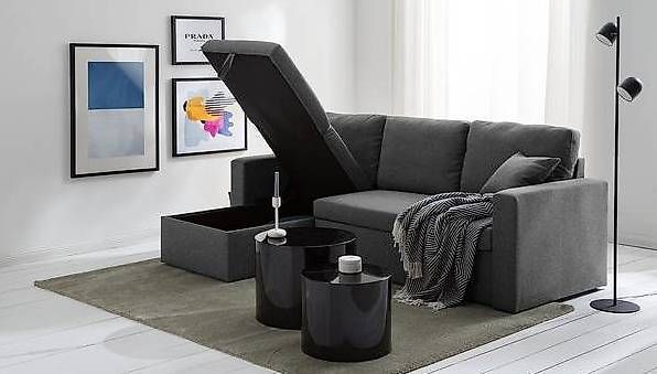 Divani: Ecksofa COVENTRY mit Schlaffunktion & Stauraum  Anthrazit – Usato da Bülach venduto da jamx 2