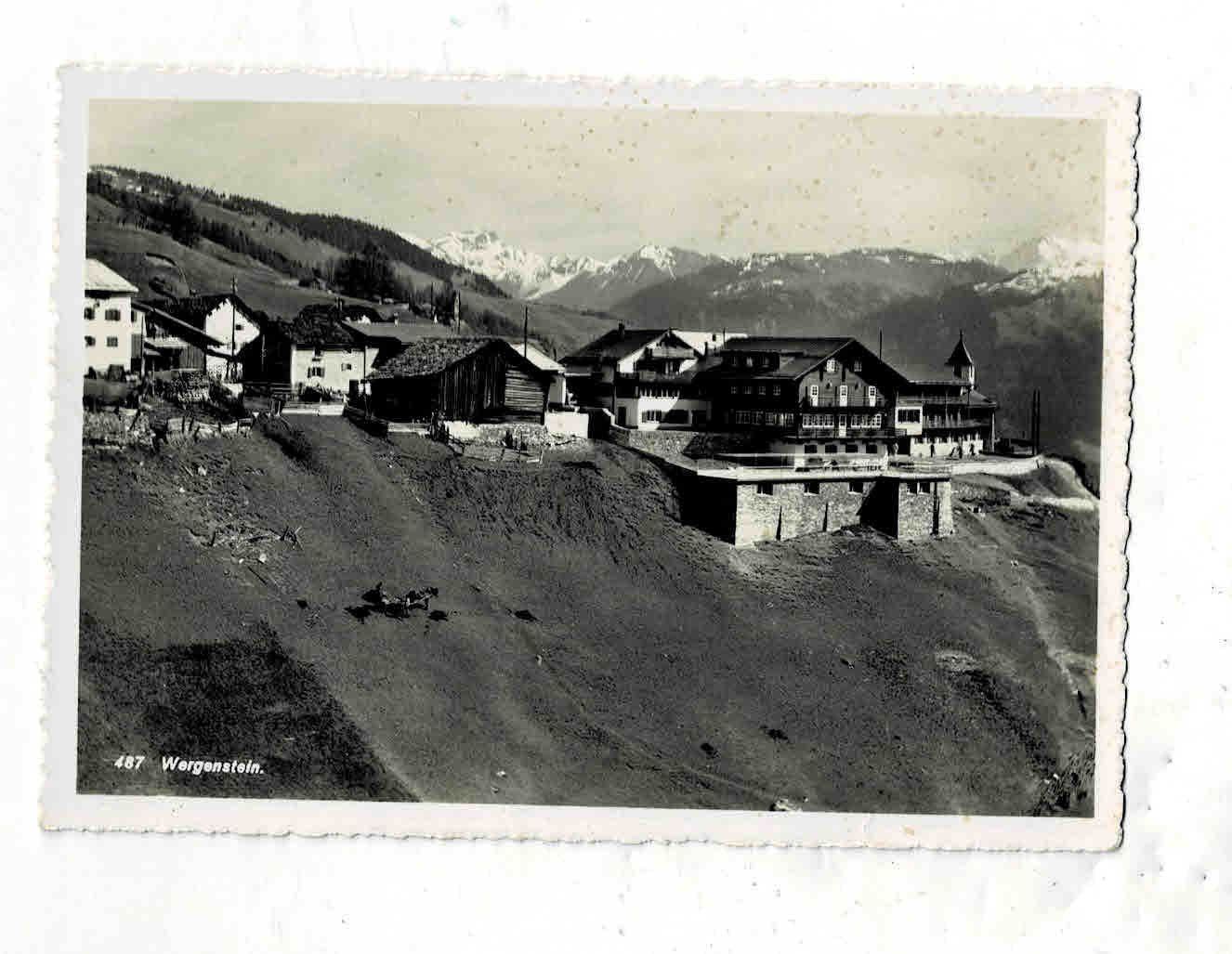 Cartoline postali: Wergenstein – Usato da Sulz AG venduto da Oberdanne8