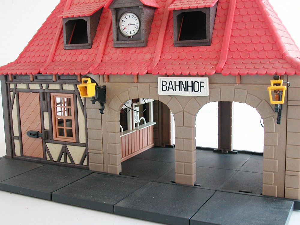 Playmobil Spielzeuge: Playmobil Bahnhof zu Spur G – Gebraucht aus Oberwil BL von Klang 4