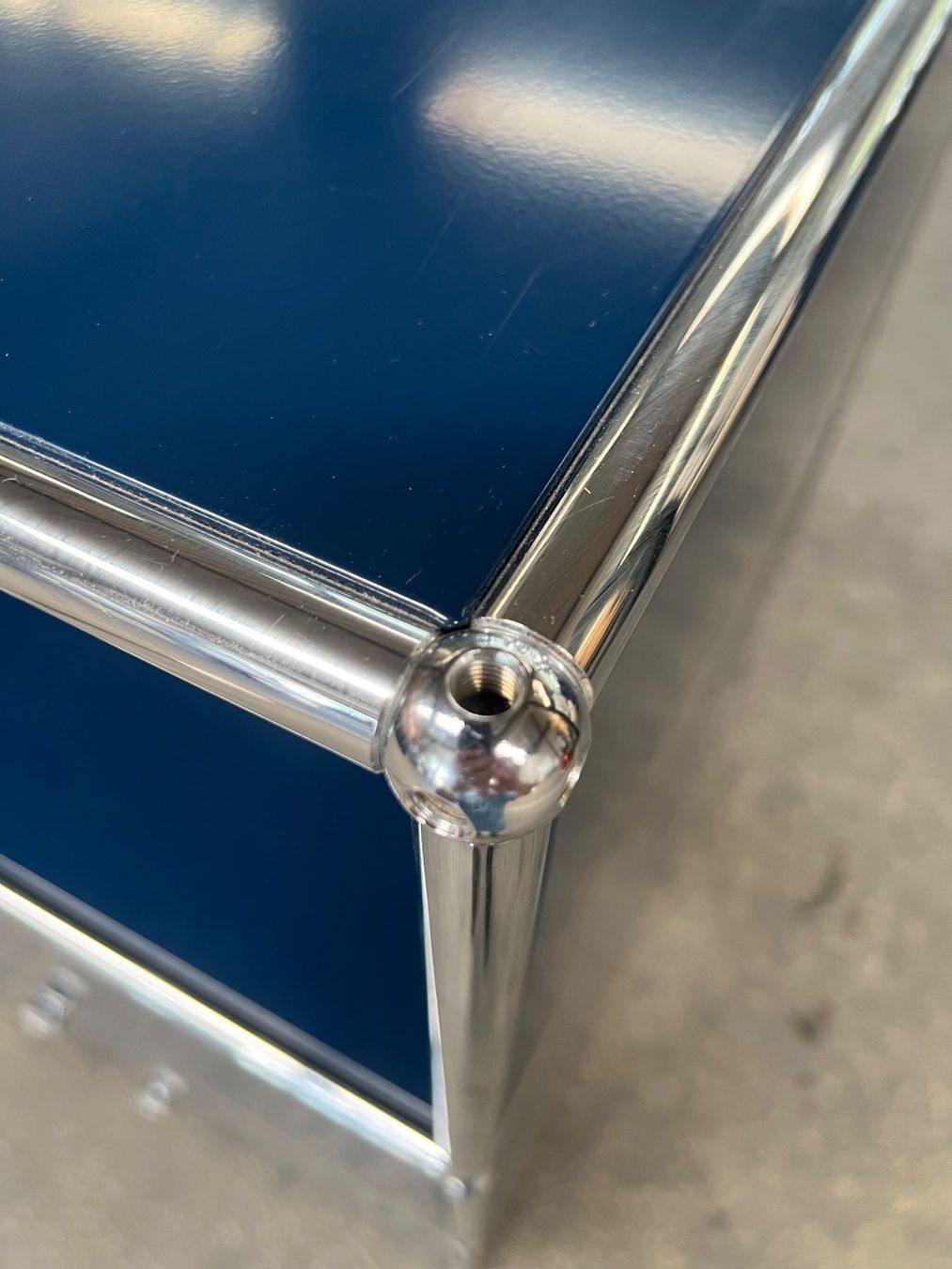 USM Scaffali: USM Haller Highboard 3x4 in blau – Usato da Wangen an der Aare venduto da TBYN 7