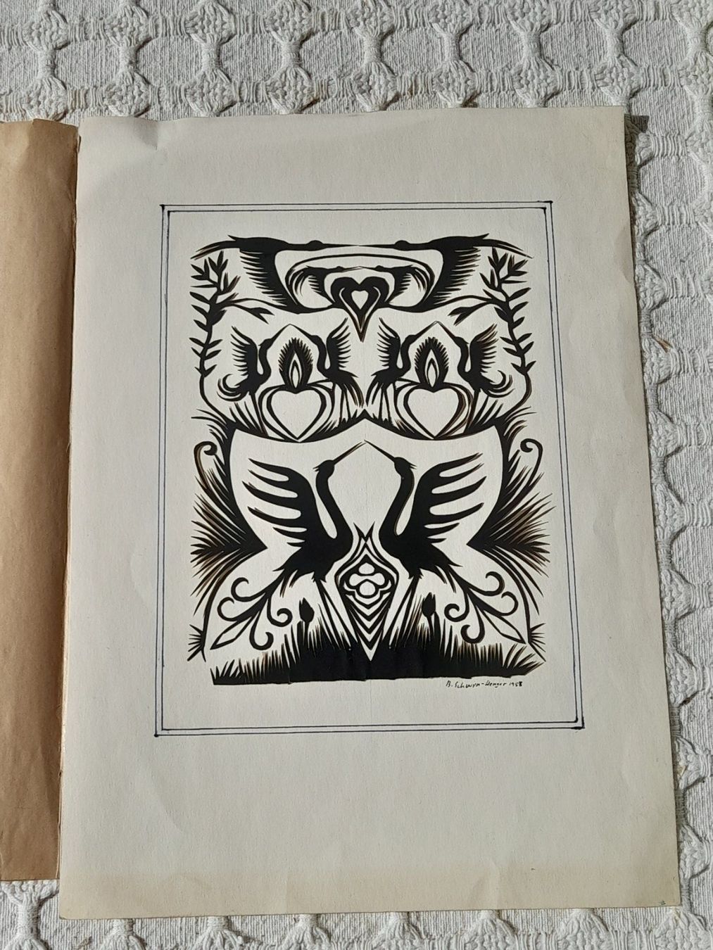 Arts picturaux & lithographies: Scherenschnitt  Barbara Schwyn-Wenger – D'occasion à Thun par Treff.....e