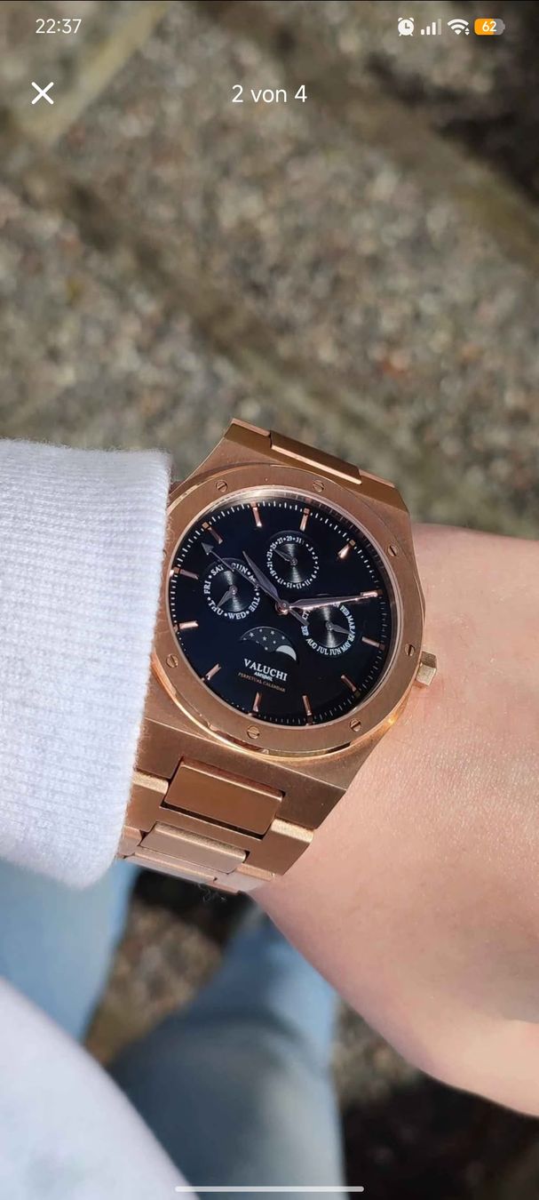 Bracciali & Braccialetti: Herrenuhr 40mm Rose – Nuovo (secondo la descrizione) da Ossingen venduto da kro_nrz6 1