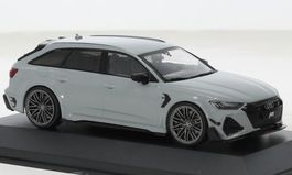 Audi RS6-R Avant seit 2022 grau / schwarz    1:43 von Solido