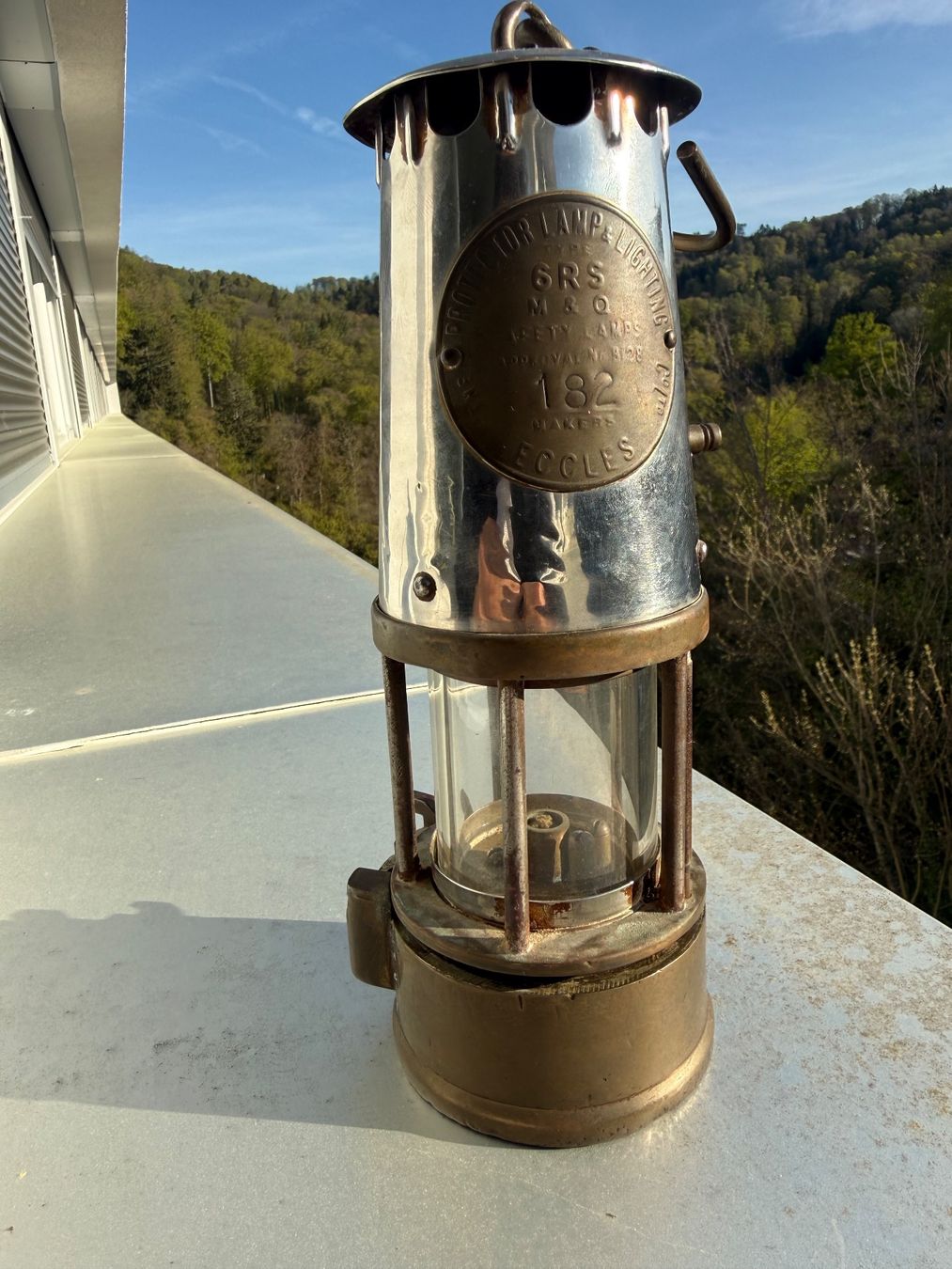 Lampade: Lampe de mineur ancienne – Protector Lamp & Lighting Co. – Usato da Belmont-sur-Lausanne venduto da pierro_l