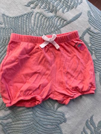 rosa Shorts, kaum getragen, Größe 80