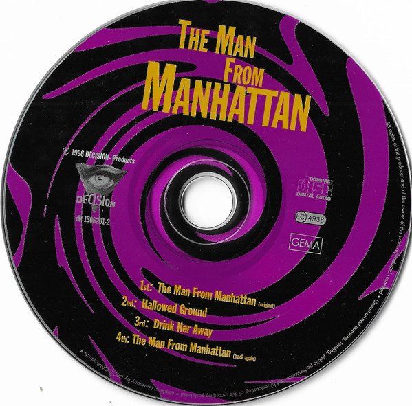 CD: Eddie Howell  - The Man From Manhattan CD Single – Usato da Ringgenberg BE venduto da ziggythecat 2