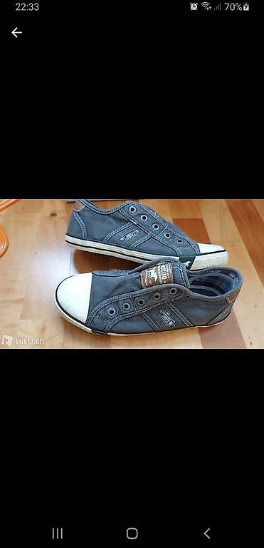 Schuhe für Jungen: Mustang Schuhe Sneakers Gr. 35  – Gebraucht aus Gamprin von man_j9fr 1