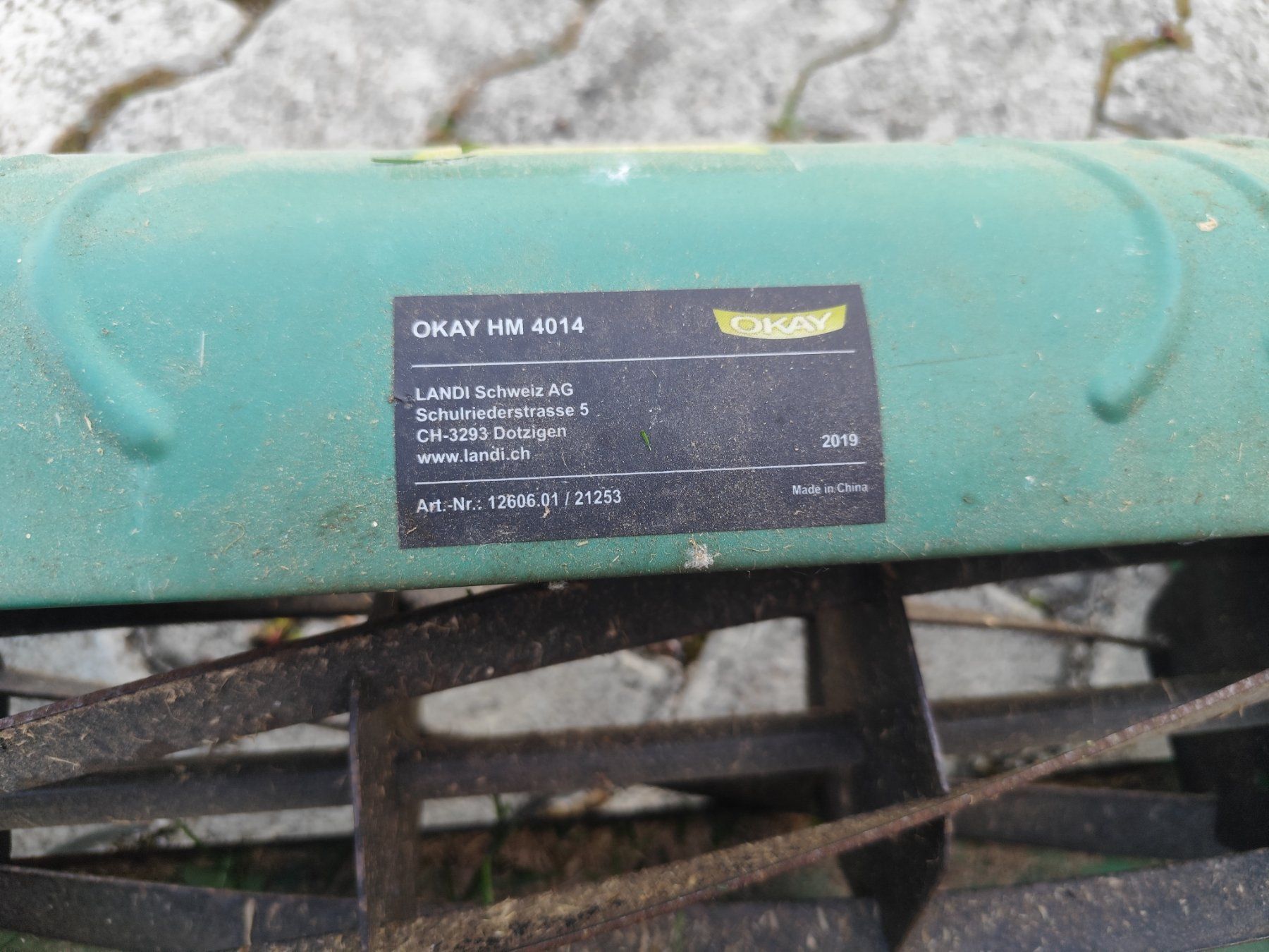 Rasenmäher: Handrasenmäher OKAY HM 4014 – Gebraucht aus Baden von Sweethome79 2