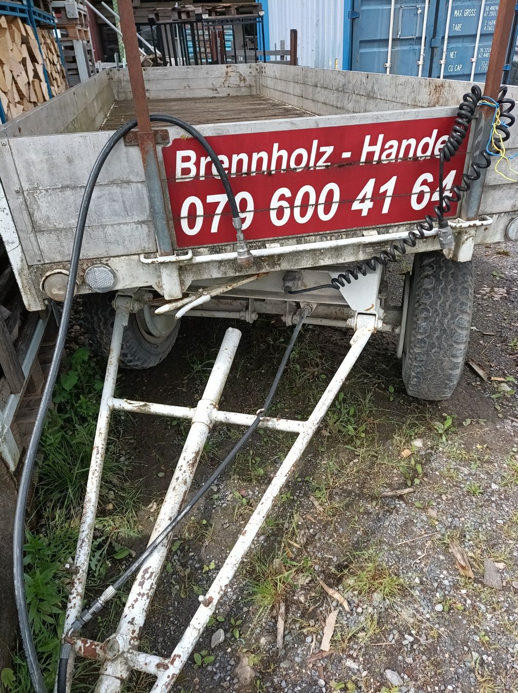 Rimorchi: Anhänger mit Hydraulischer Bremse – Usato da Rebstein venduto da BBfeuerBB 2