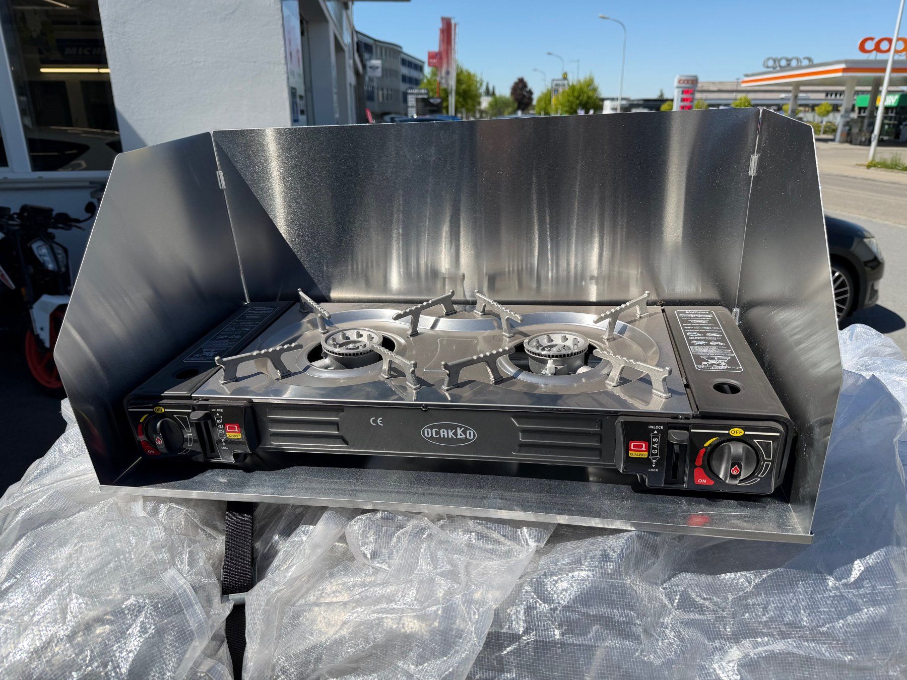 Cucine complete: Camping Box  mit Küche, Matratze und Tisch – Usato da Gossau SG venduto da Chstraub 7