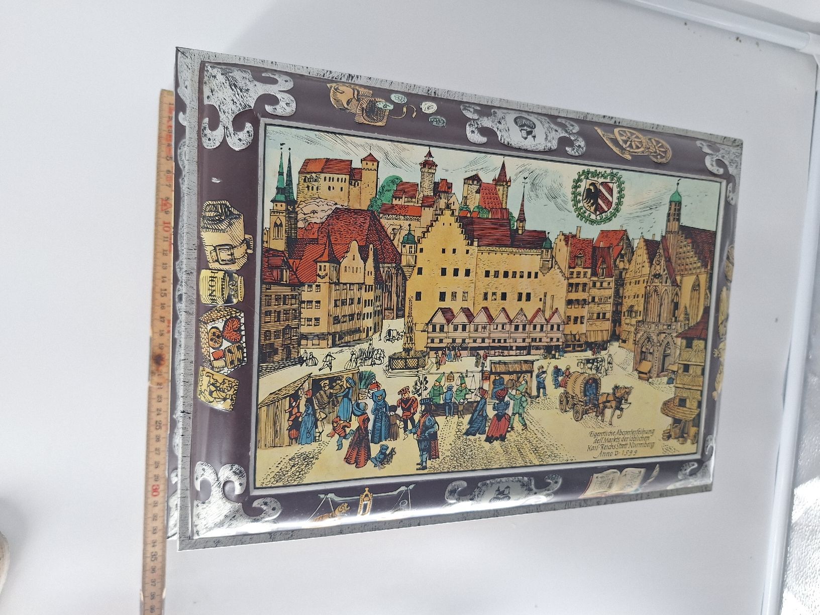 Truhen: Blechdose mit Motiv Nürnberg 1599 SCHMIDT – Gebraucht aus Horw von lee_mml6 3