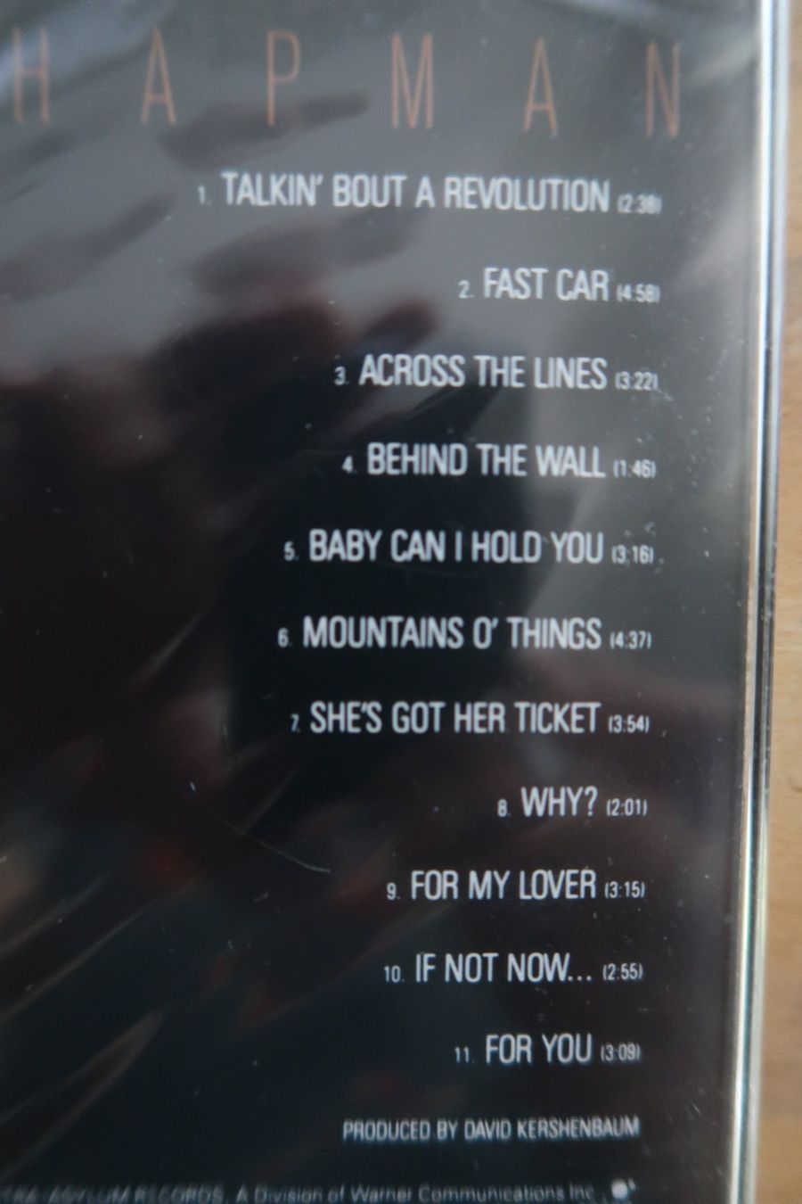 CD: TRACY CHAPMAN - ST - mit FAST CAR - NEUE OVP CD – Nuovo e nell'imballaggio originale da Basel venduto da Patiscat 2