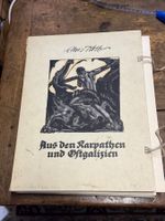 Alois KOLB Aus den Karpathen und Ostgalizien sign/nr