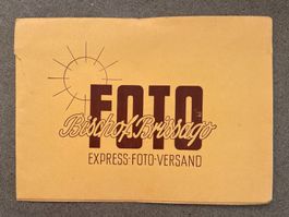 Original vintage Fototasche von Foto Bischof Brissago