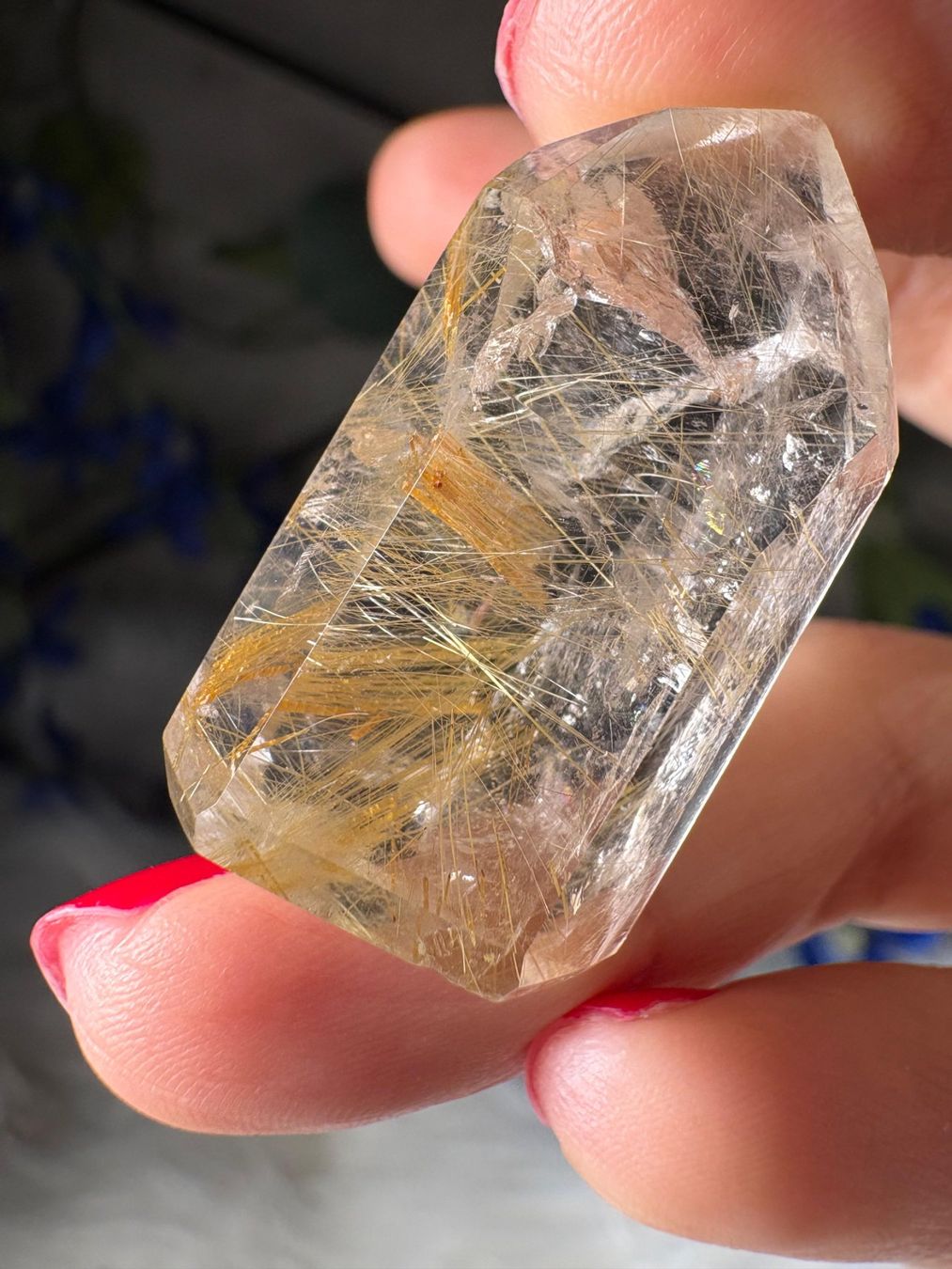 Minerali & Pietre curative: Gold-Rutilquarz – Nuovo e nell'imballaggio originale da Neuheim venduto da m.hald 5