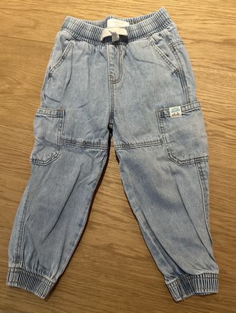 Kinder Manor Jeans Hose blau Grösse 92 