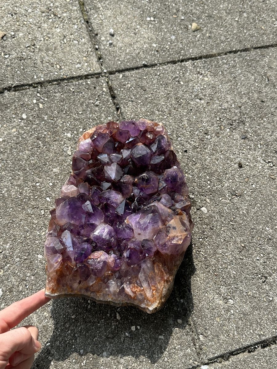 Edelsteine: Grosse Amethyst-Druse / Amethyst-Stufe – Gebraucht aus Interlaken von Fc-Thuner97 1