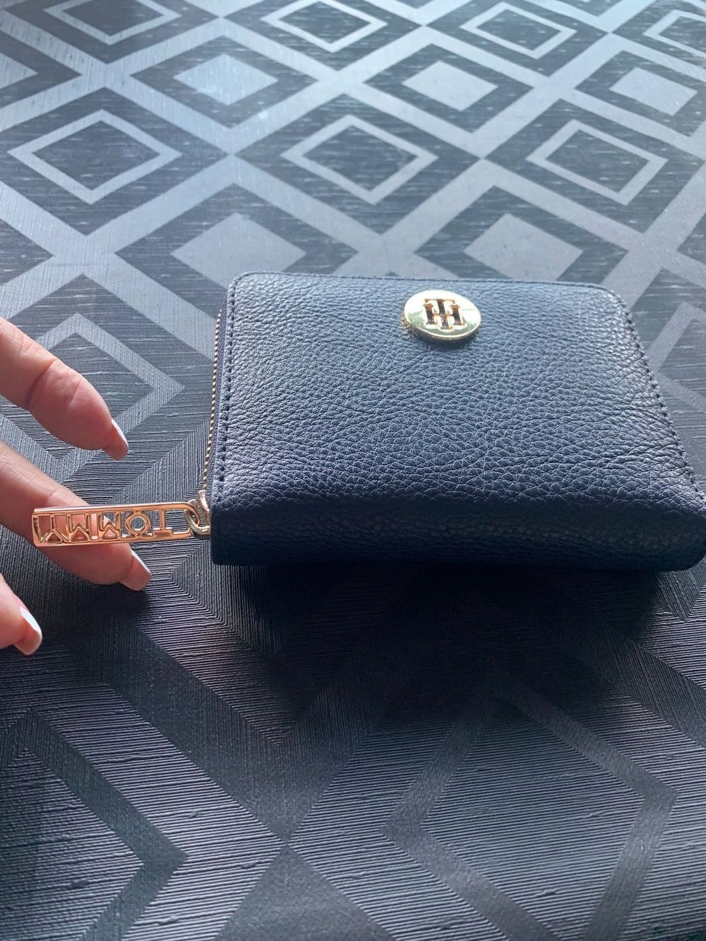 Tommy Hilfiger Portemonnaie: Portefeuille Tommy Hilfiger bleu – Neu (gemäss Beschreibung) aus Fully von Sassa68 2
