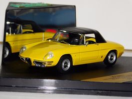 1:43 limited Alfa Romeo Spider 1600 Duetto 1966 Falt Dach zu
