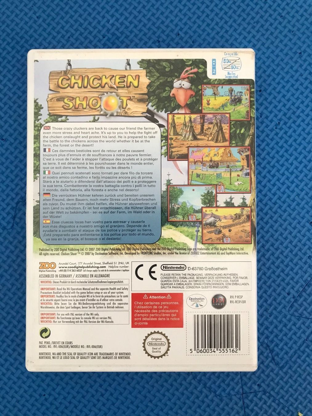 Nintendo Giochi: Chicken Shot Nintendo Wii – Usato da Gossau SG venduto da schlitzerdemon 2