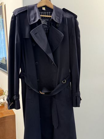 Burberrys Trenchcoat schwarz , Gr L, Made in England