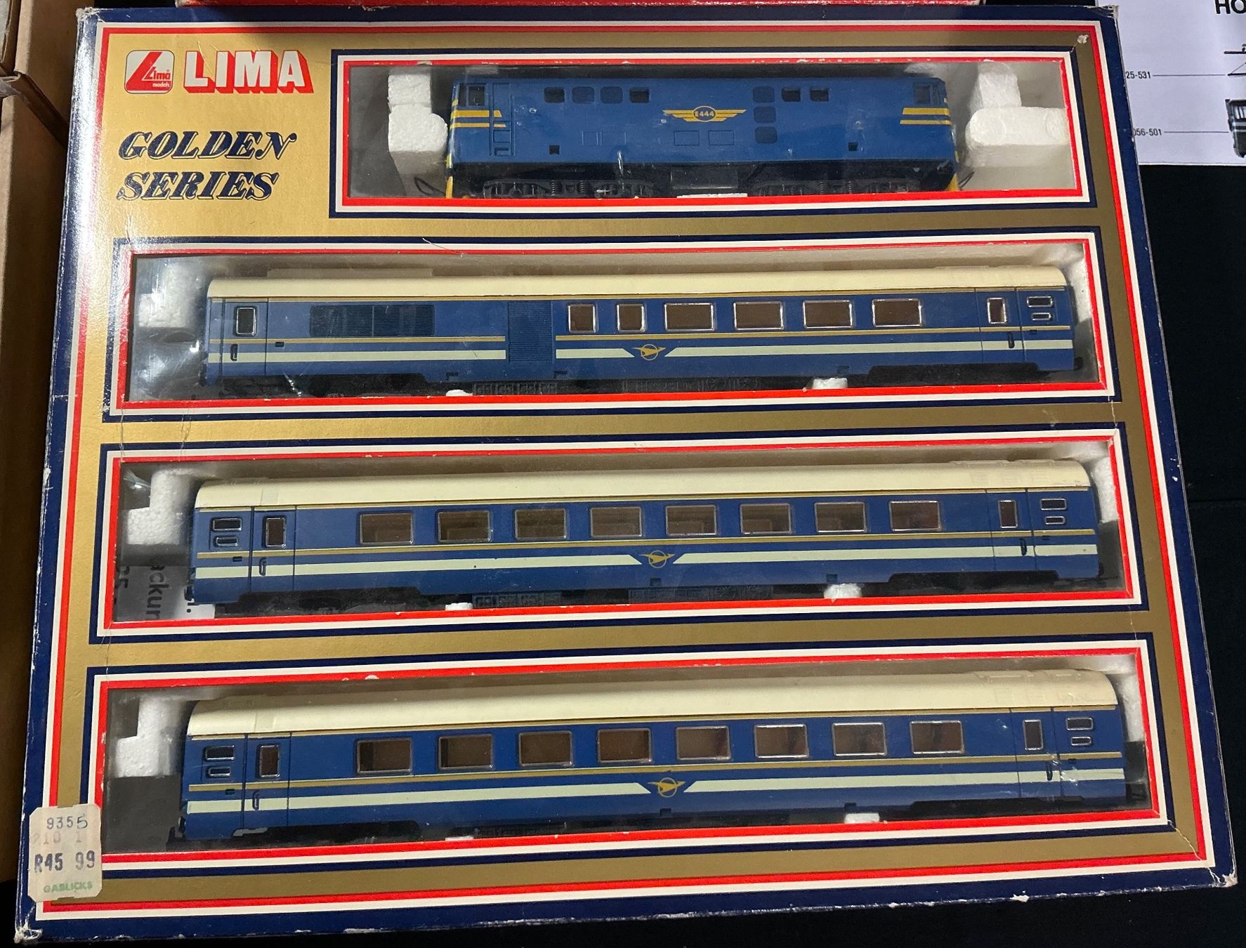 Lima Modellini di ferrovie: Lima H0, Blue Train der SAR, Gleichstrom, Analog – Usato da Neerach venduto da Amtrak283 3