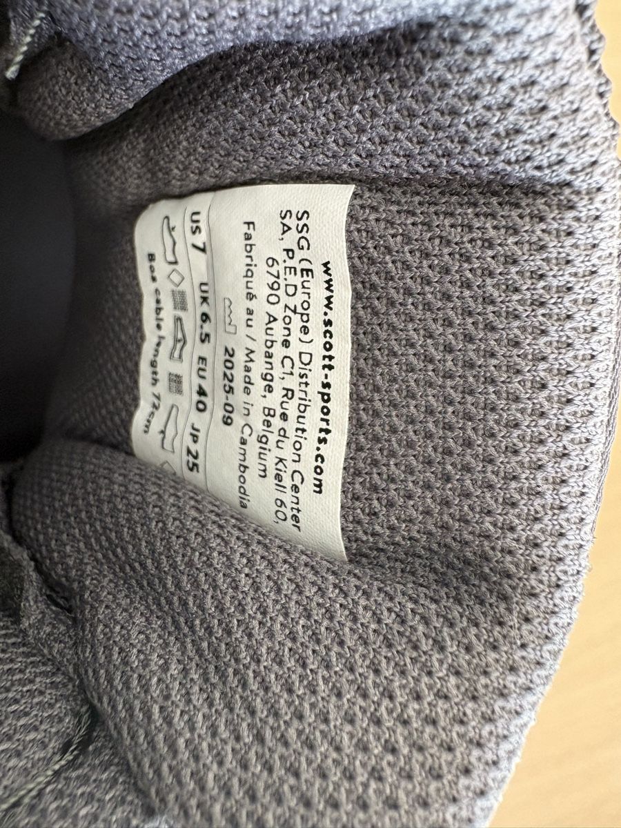 Scott Scarpe da uomo: Chaussures de vélo Scott gris système Boa taille 40 – Nuovo (secondo la descrizione) da Conthey venduto da ale_fwf2 4