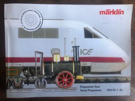 Catalogue Märklin 91/92 F