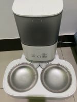 Homerun Smarter Futterautomat mit 2 Edelstahlnäpfen