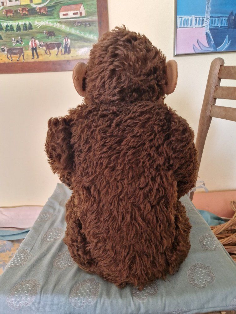 Steiff Giocattoli: Antiker grosser Schimpansen aus Mohair – Usato da Zürich venduto da hmaeder01 2