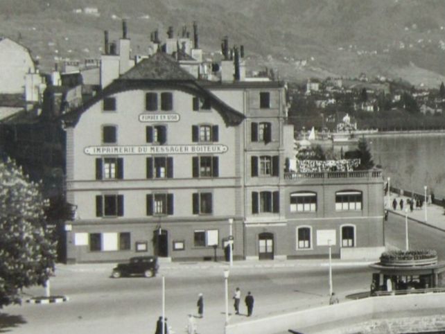 Cartoline postali: VEVEY VD LE QUAI HOTEL – Usato da Ettingen venduto da Hausi4711 1