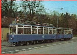 ZÜRICH Städtische Strassenbahn - Tram No. 22 - Hardturm