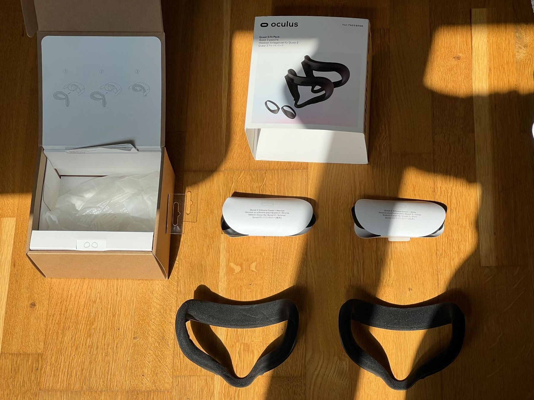 Meta VR Brille: OCULUS Meta Quest 2 128 GB mit Tragetasche + Fit Pack – Neu (gemäss Beschreibung) aus Zürich von PJKlingel 4