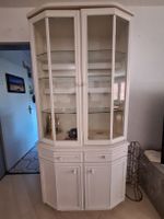 Schöner Vitrinenschrank weiß | Landhausstil - Start 1 Chf