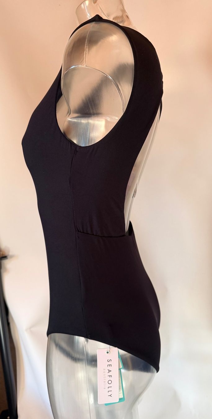 Seafolly Costumi da bagno & Bikini: SEAFOLLY, Badekleid, Grösse 36, Farbe Schwarz – Nuovo e nell'imballaggio originale da Rudolfstetten venduto da gst_g7xl 1