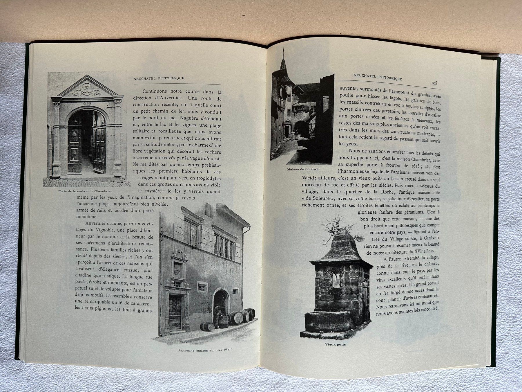Libri: Livre "Neuchâtel pittoresque" de Philippe Godet – Usato da Ste-Croix venduto da BuffetSC 5