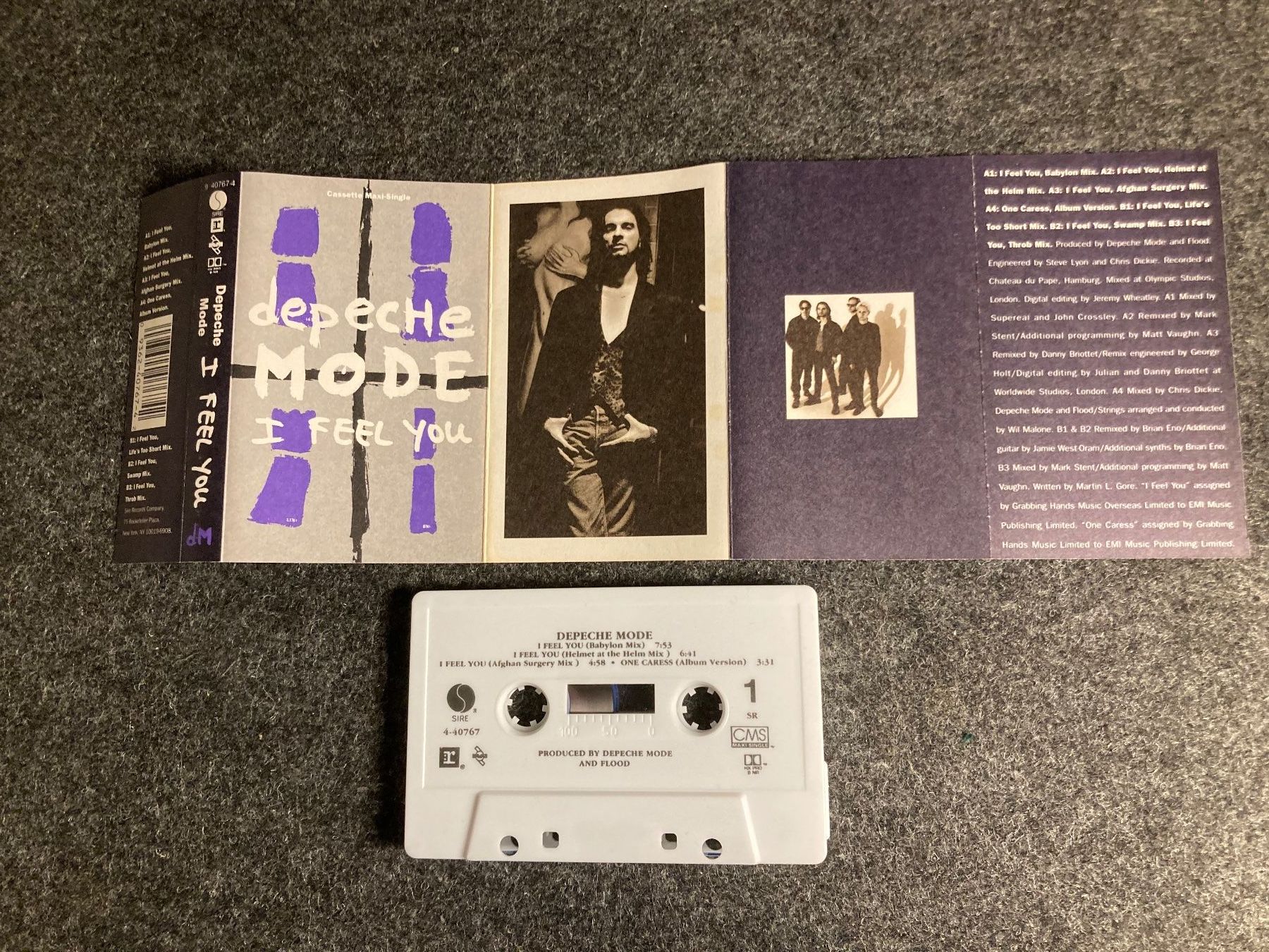 Musicassette: Depeche Mode - I Feel You (MC) – Usato da Fribourg venduto da Karushi 3