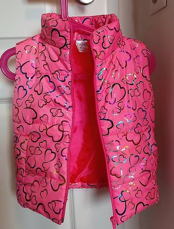 Gilet  rose , fille 2-3 ann, 92-98 cm