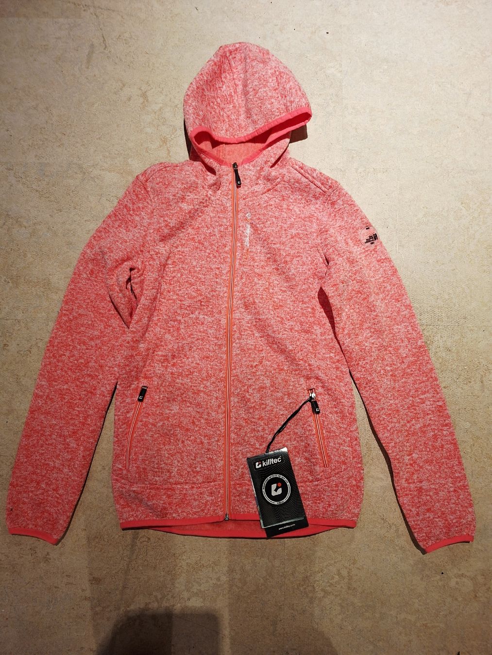 Killtec Jacken & Mäntel: Killtec Fleece- Strickjacke, neuwertig, Gr. 176, Neu – Neu (gemäss Beschreibung) aus Klingnau von vollmond36