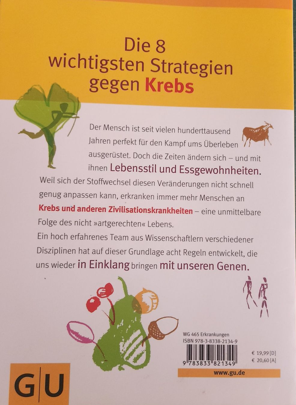 Libri: Die 8 Antikrebs Regeln – Usato da Aesch BL venduto da julia111 1