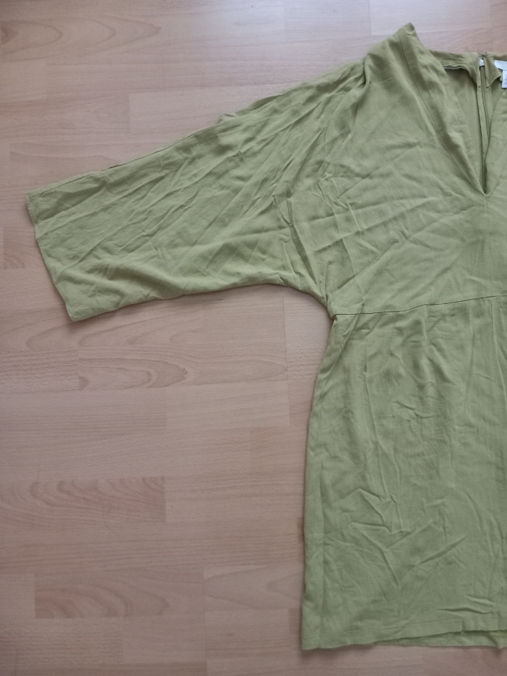 H&M Tuniche: Robe tunique verte pomme en viscose – Usato da Faoug venduto da per_kp6r 1