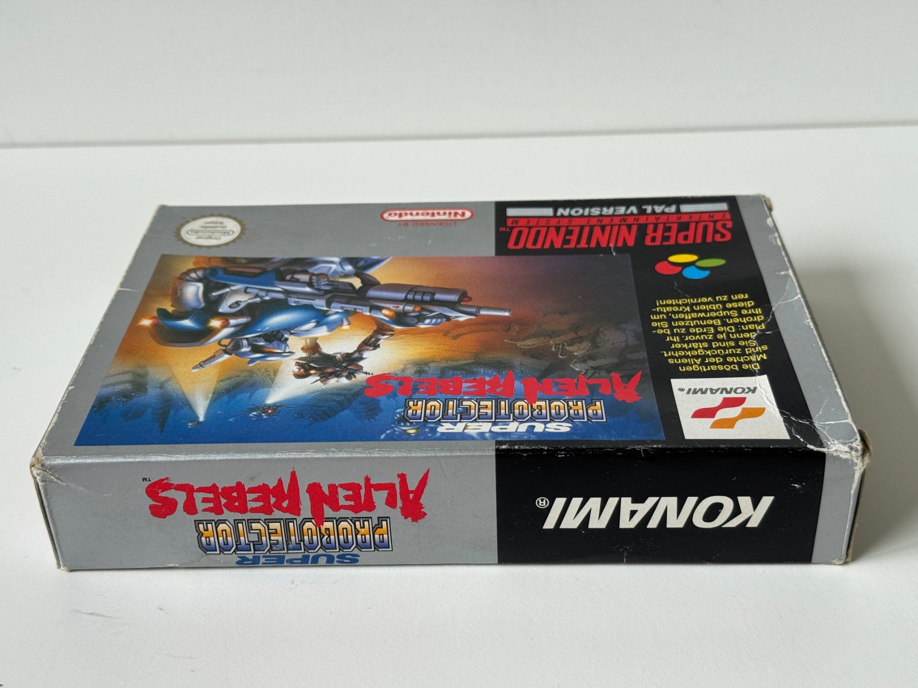Jeux: Super Nintendo SNES Super Probotector Alien Rebels - in OVP – D'occasion à Herznach par marco_0123 2