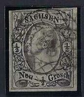 Altdeutschland 1855 1/2Neu-Groschen gest.