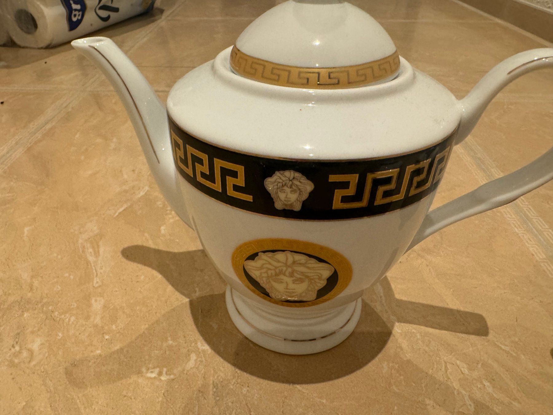 Geschirrsets: neues Kaffee / Tee Set mit Mäander Muster – Neu (gemäss Beschreibung) aus Klingnau von Markus14 2