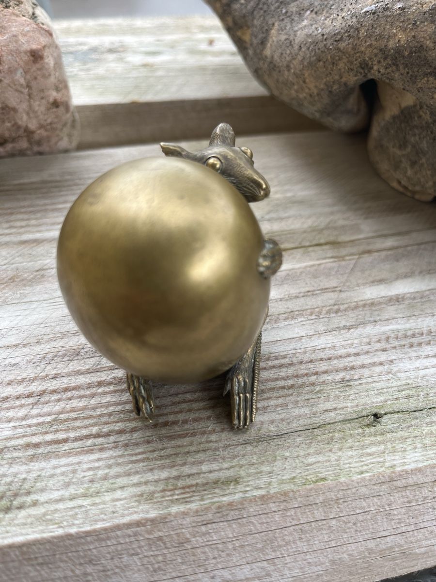 Figuren: antike bronze maus, japan – Gebraucht aus Lengnau BE von Meij 5