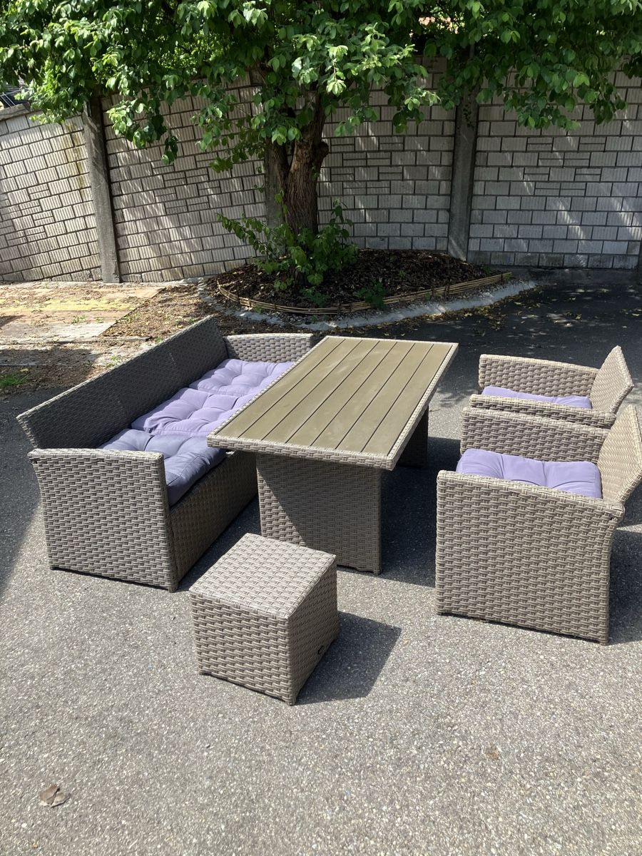 Set di tavolo e panche: Garten Lounge - Limare – Usato da Wetzikon ZH venduto da M.H88