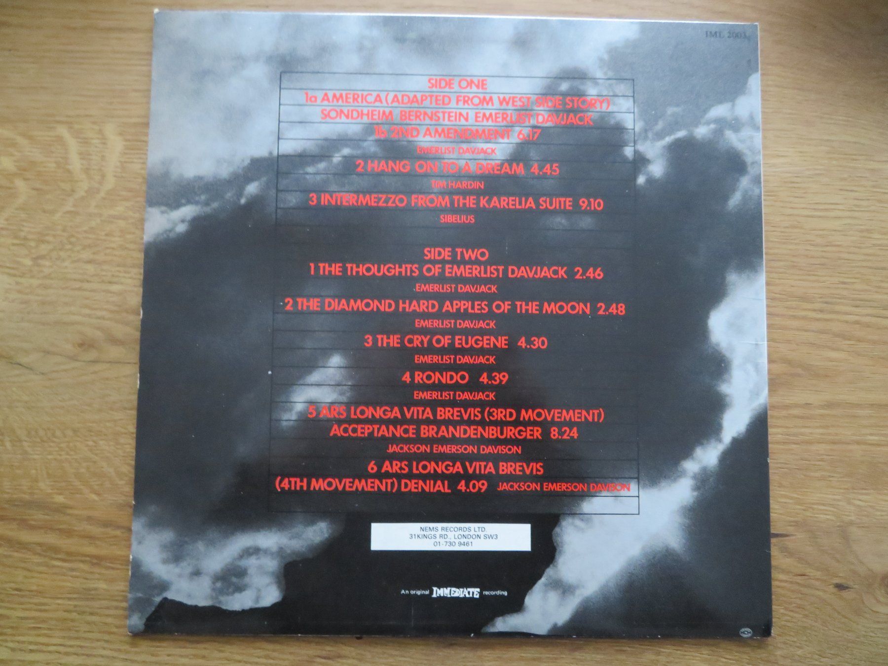 Dischi in vinile: THE NICE GREATEST HITS – Nuovo (secondo la descrizione) da Zürich venduto da max_cp5f 1